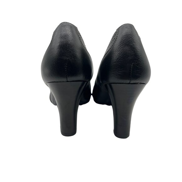 Euro Soft by Sofft Black Leather Heels size 7 - Picture 5 of 8